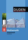 Buchcover Duden Mathematik - Sekundarstufe I - Brandenburg / 8. Schuljahr - Arbeitsheft
