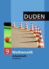 Buchcover Duden Mathematik - Sekundarstufe I - Brandenburg / 9. Schuljahr - Arbeitsheft