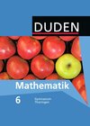 Buchcover Duden Mathematik - Sekundarstufe I - Gymnasium Thüringen / 6. Schuljahr - Schülerbuch