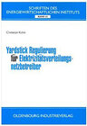 Buchcover Yardstick Regulierung für Elektrizitätsverteilungsnetzbetreiber