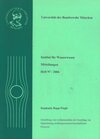 Buchcover Ermittlung von Leitkennzahlen als Grundlage zur Optimierung siedlungswasserwirtschaftlicher Prozesse