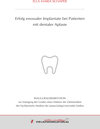 Erfolg enossaler Implantate bei Patienten mit dentaler Aplasie width=