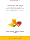 Buchcover Untersuchungen zum Nachweis des Mykotoxins Alternariol in Frucht- und Gemüsesäften sowie in Beikost für Säuglinge und Kl