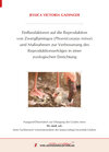 Buchcover Einflussfaktoren auf die Reproduktion von Zwergflamingos (Phoeniconaias minor) und Maßnahmen zur Verbesserung des Reprod