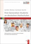 Buchcover First Generation Students an deutschen Hochschulen