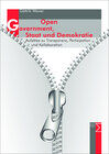 Buchcover Open Government, Staat und Demokratie