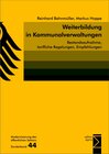 Buchcover Weiterbildung in Kommunalverwaltungen