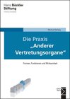 Buchcover Die Praxis »Anderer Vertretungsorgane«