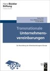 Buchcover Transnationale Unternehmensvereinbarungen