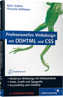 Buchcover Professionelles Webdesign mit (X)HTML und CSS