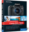 Buchcover Canon EOS 760D. Das Kamerahandbuch