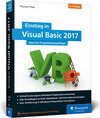 Buchcover Einstieg in Visual Basic 2017