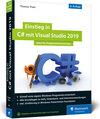 Buchcover Einstieg in C# mit Visual Studio 2019