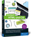 Buchcover Einstieg in HTML und CSS