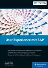 Buchcover User Experience mit SAP