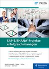 Buchcover SAP-S/4HANA-Projekte erfolgreich managen