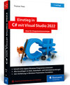 Buchcover Einstieg in C# mit Visual Studio 2022