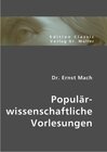 Buchcover Dr. Ernst Mach