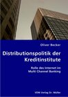 Buchcover Distributionspolitik der Kreditinstitute