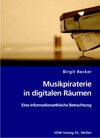 Buchcover Musikpiraterie in digitalen Räumen
