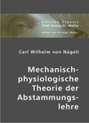Buchcover Carl Wilhelm von Nägeli