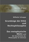 Buchcover Grundzüge der Ethik und Rechtsphilosophie