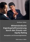Buchcover Mittelständische Eigenkapitalfinanzierung durch den Einsatz von Equity-Rating