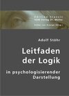 Buchcover Adolf Stöhr