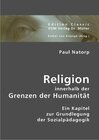 Buchcover Religion innerhalb der Grenzen der Humanität