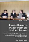 Buchcover Human Resource Management als Business Partner