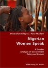 Buchcover Nigerian Women Speak