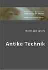 Buchcover Antike Technik