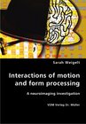 Buchcover Interactions of motion and form processing