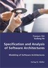 Buchcover Specification and Analysis of Software Architectures