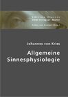 Buchcover Allgemeine Sinnesphysiologie