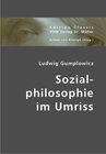 Buchcover Sozialphilosophie im Umriss