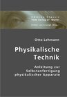 Buchcover Anleitung zur Selbstanfertigung physikalischer Apparate