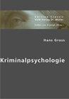 Buchcover Kriminalpsychologie