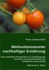 Buchcover Motivationsmuster nachhaltiger Ernährung