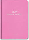 Buchcover Keel's Simple Diary Volume Two (pink)