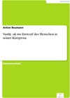Buchcover Vasilij ¿uk¿ins Entwurf des Menschen in seiner Kurzprosa