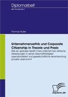Buchcover Unternehmensethik und Corporate Citizenship