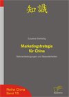 Buchcover Marketingstrategie für China