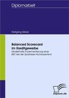 Buchcover Balanced Scorecard im Kreditgewerbe