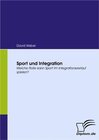 Buchcover Sport und Integration