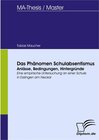 Buchcover Das Phänomen Schulabsentismus - Anlässe, Bedingungen, Hintergründe