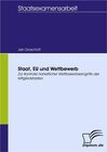 Buchcover Staat, EU und Wettbewerb