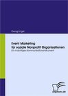 Buchcover Event Marketing für soziale Nonprofit Organisationen