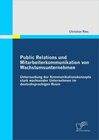 Buchcover Public Relations und Mitarbeiterkommunikation von Wachstumsunternehmen