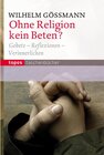 Buchcover Ohne Religion kein Beten?